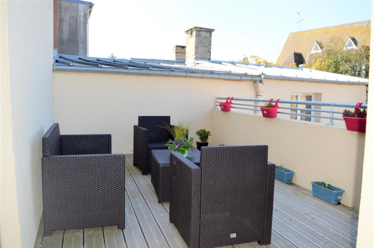 Appartement Moderne Avec Terrasse A 500M De La Mer Courseulles-sur-Mer Ngoại thất bức ảnh